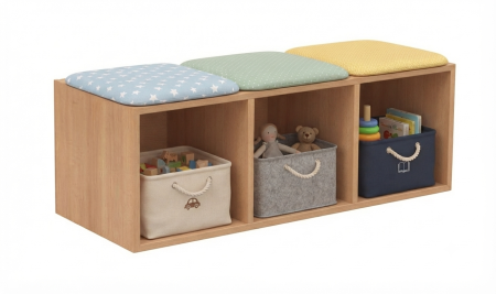meuble 3 casiers horizontal K'briol